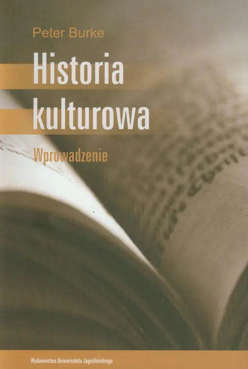 Książka - Historia kulturowa. Wprowadzenie