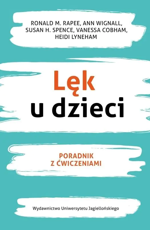 Książka - Lęk u dzieci. Poradnik z ćwiczeniami