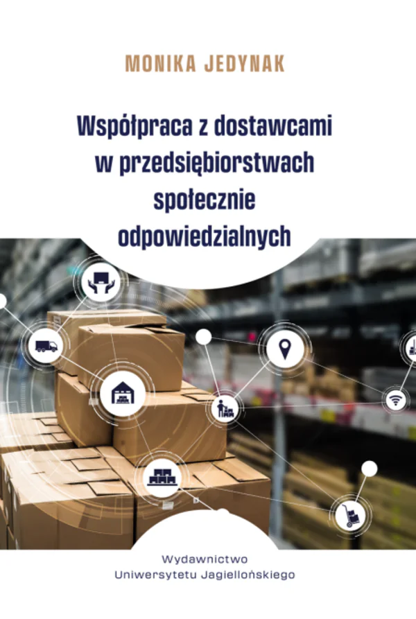 Książka - Współpraca z dostawcami w przedsiębiorstwach społecznie odpowiedzialnych