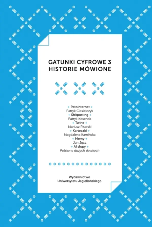 Książka - Gatunki cyfrowe 3. Historie mówione