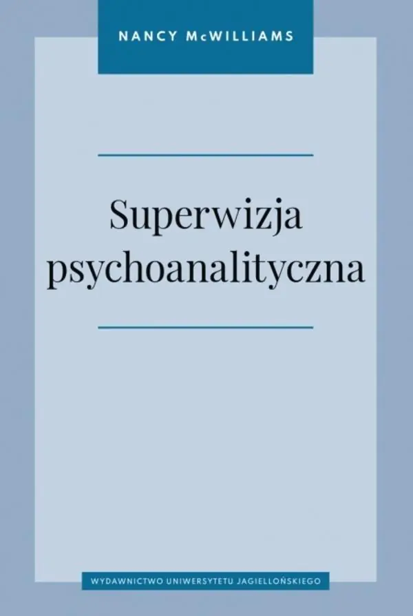 Książka - Superwizja psychoanalityczna