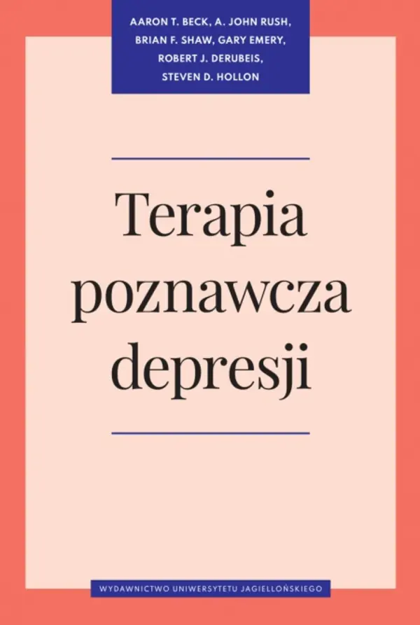 Książka - Terapia poznawcza depresji