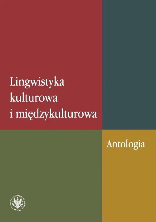 Książka - Lingwistyka kulturowa i międzykulturowa. Antologia