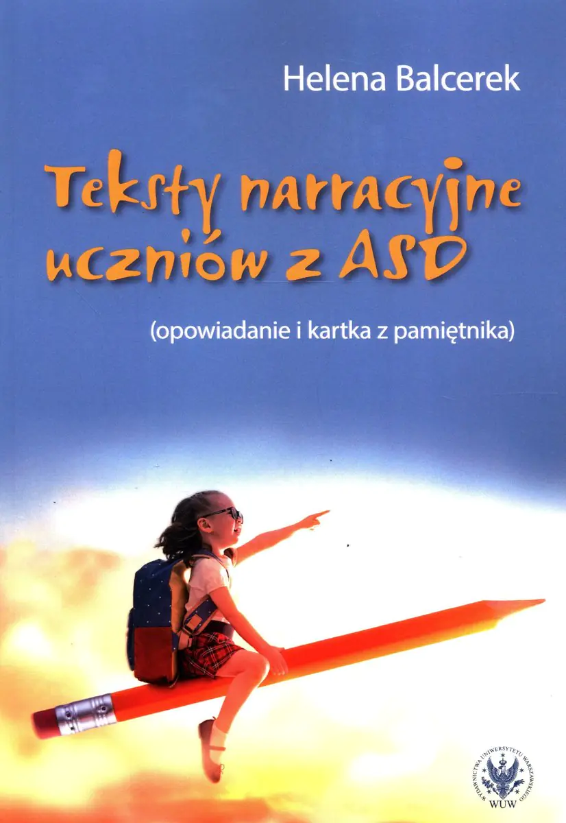Książka - Teksty narracyjne uczniów z ASD