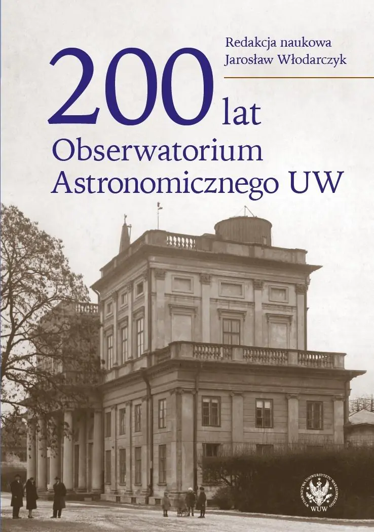 Książka - 200 lat Obserwatorium Astronomicznego UW