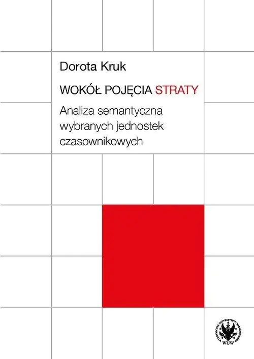 Książka - Wokół pojęcia straty. Analiza semantyczna...
