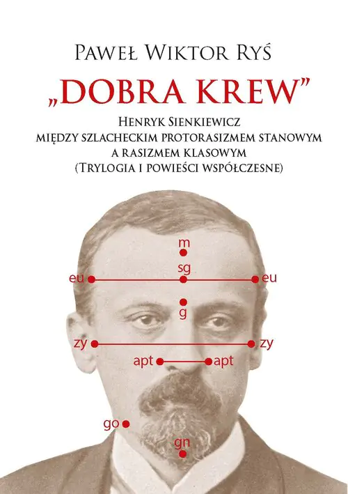 Książka - Dobra krew. Henryk Sienkiewicz między szlacheckim protorasizmem stanowym a rasizmem klasowym (trylogia i powieści współczesne)