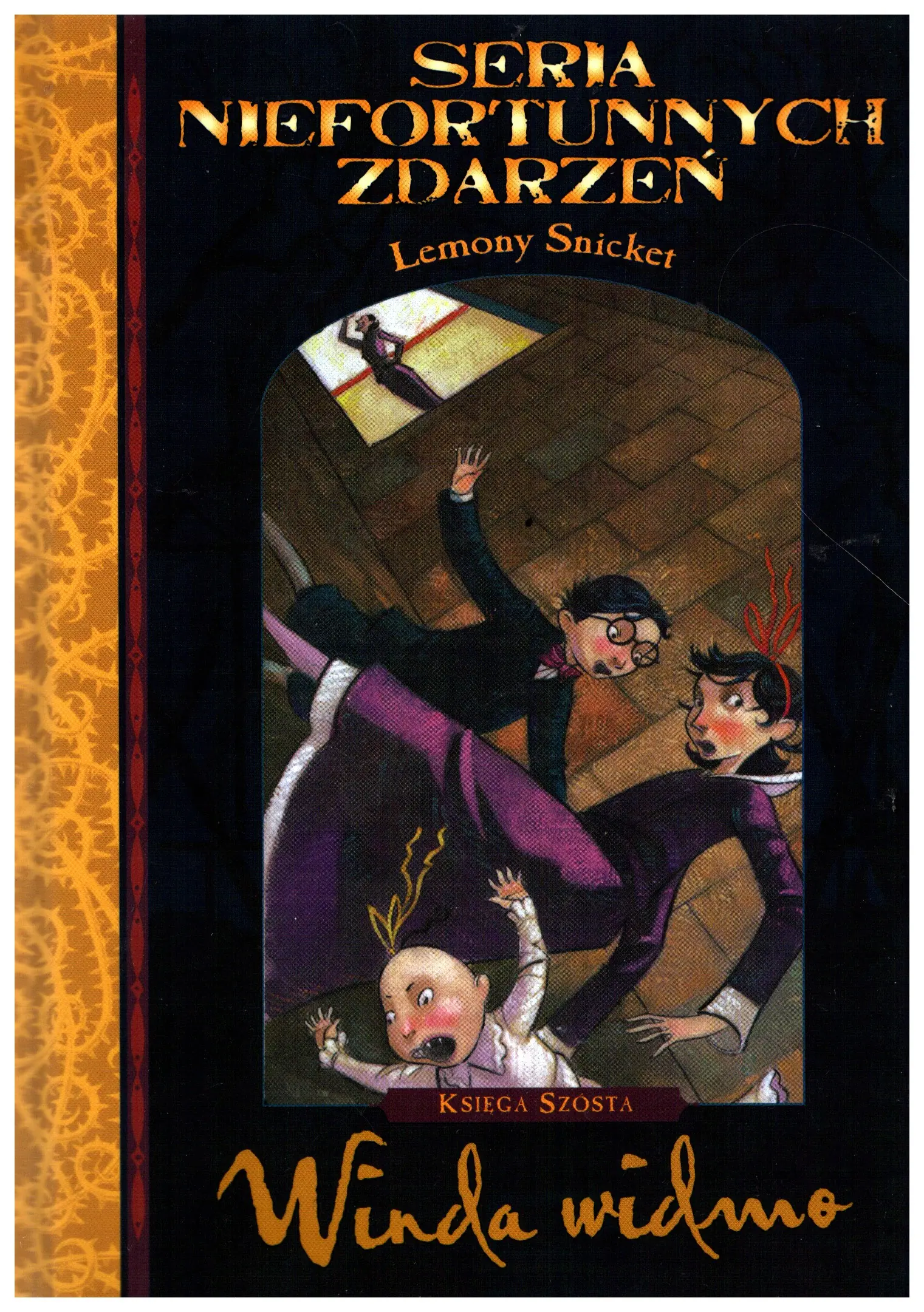 Książka - Seria niefortunnych zdarzeń - część 6. Winda widmo