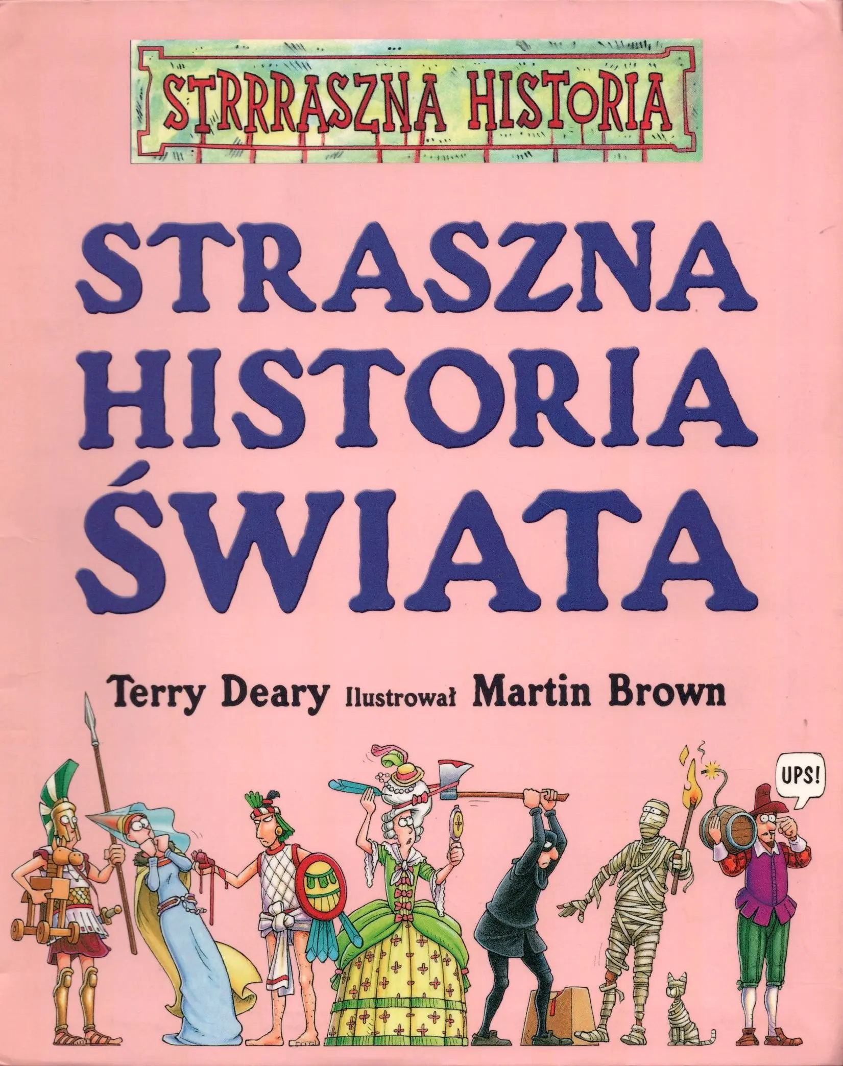 Książka - Strrraszna historia świata