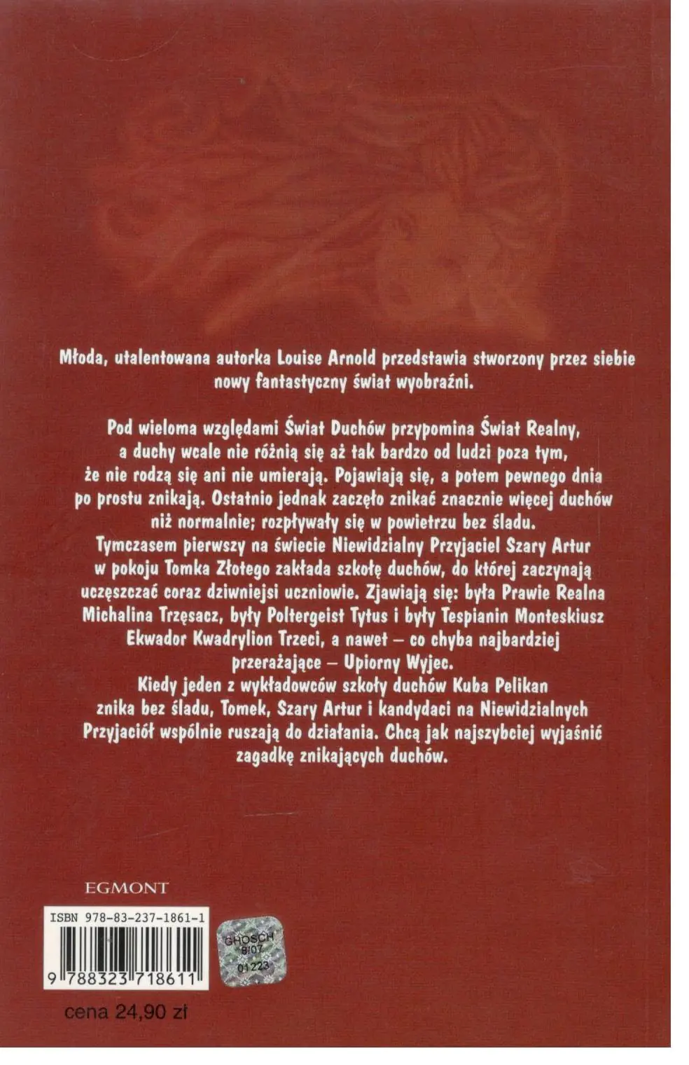 Książka - Szkoła duchów