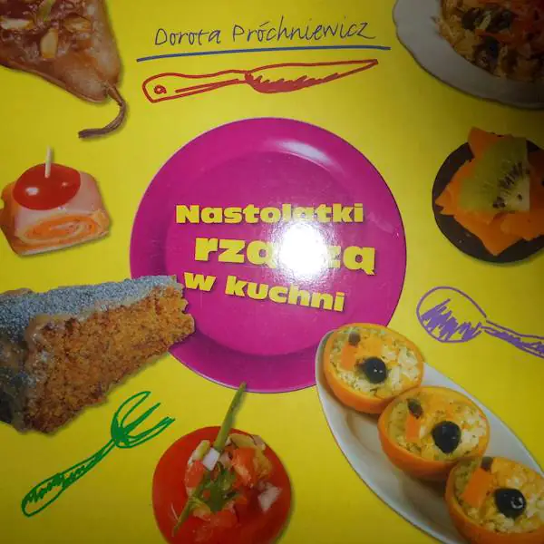 Książka - Nastolatki rządzą w kuchni