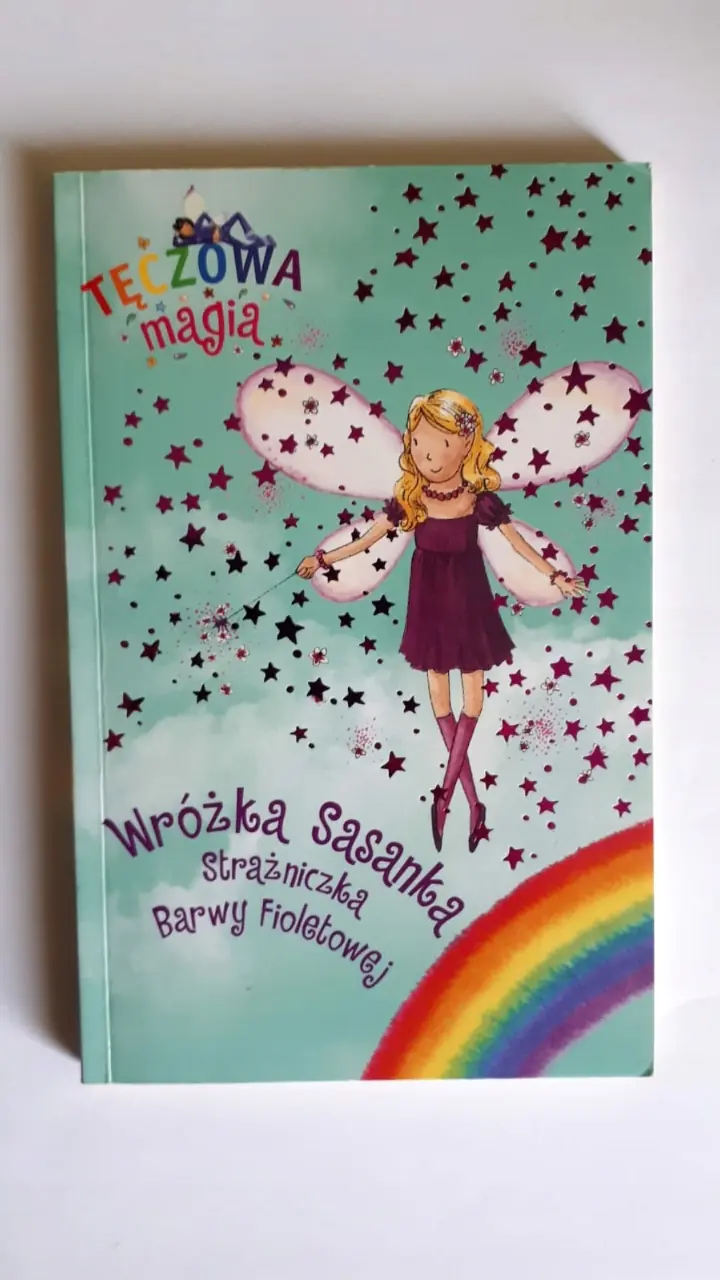 Książka - Tęczowa magia. Wróżka Sasanka. Strażniczka Barwy Fioletowej
