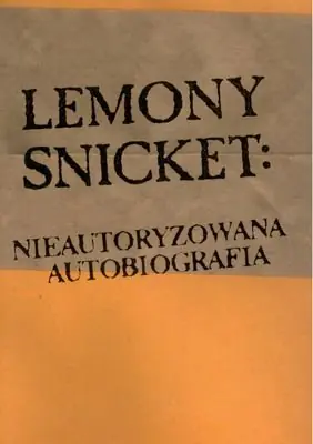 Książka - Nieautoryzowana autobiografia