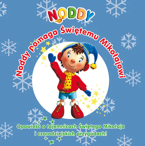 Książka - Noddy pomaga Świetemu Mikołajowi
