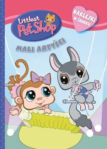 Książka - Mali artyści. Littlest Pet Shop