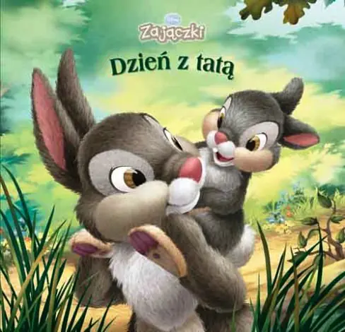 Książka - Zajączki - Dzień z Tatą