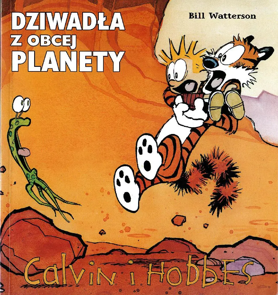 Książka - Calvin i Hobbes 4. Dziwadła z obcej planety
