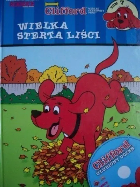 Książka - Clifford. Tom 7. Wielka sterta liści + VCD