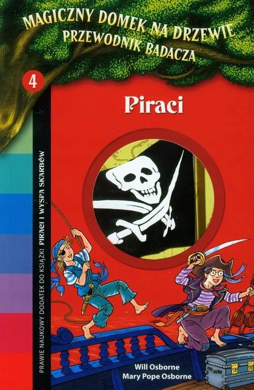 Książka - Magiczny domek na drzewie. Przewodnik badacza. Część 4. Piraci