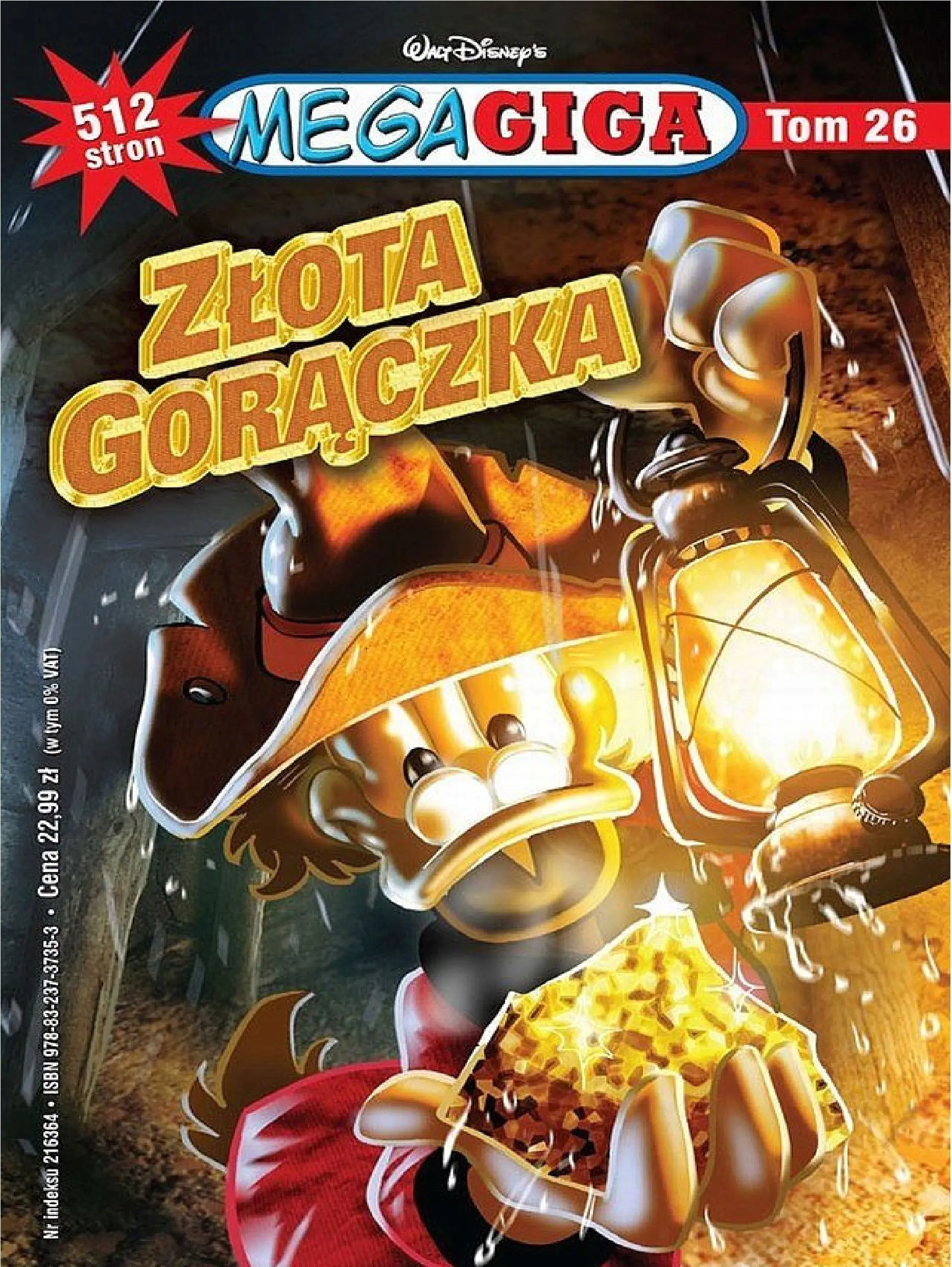 Książka - Mega Giga. Złota Gorączka - tom 26
