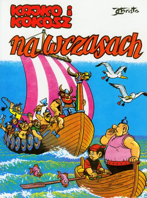 Książka - Na wczasach. Kajko i Kokosz