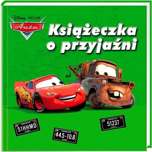 Książka - Auta. Książeczka o przyjaźni