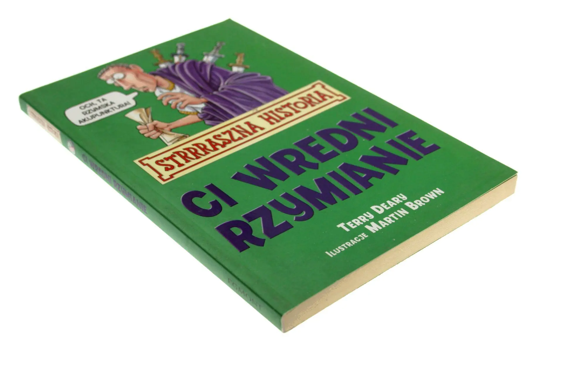 Książka - Strrraszna Historia Ci wredni Rzymianie