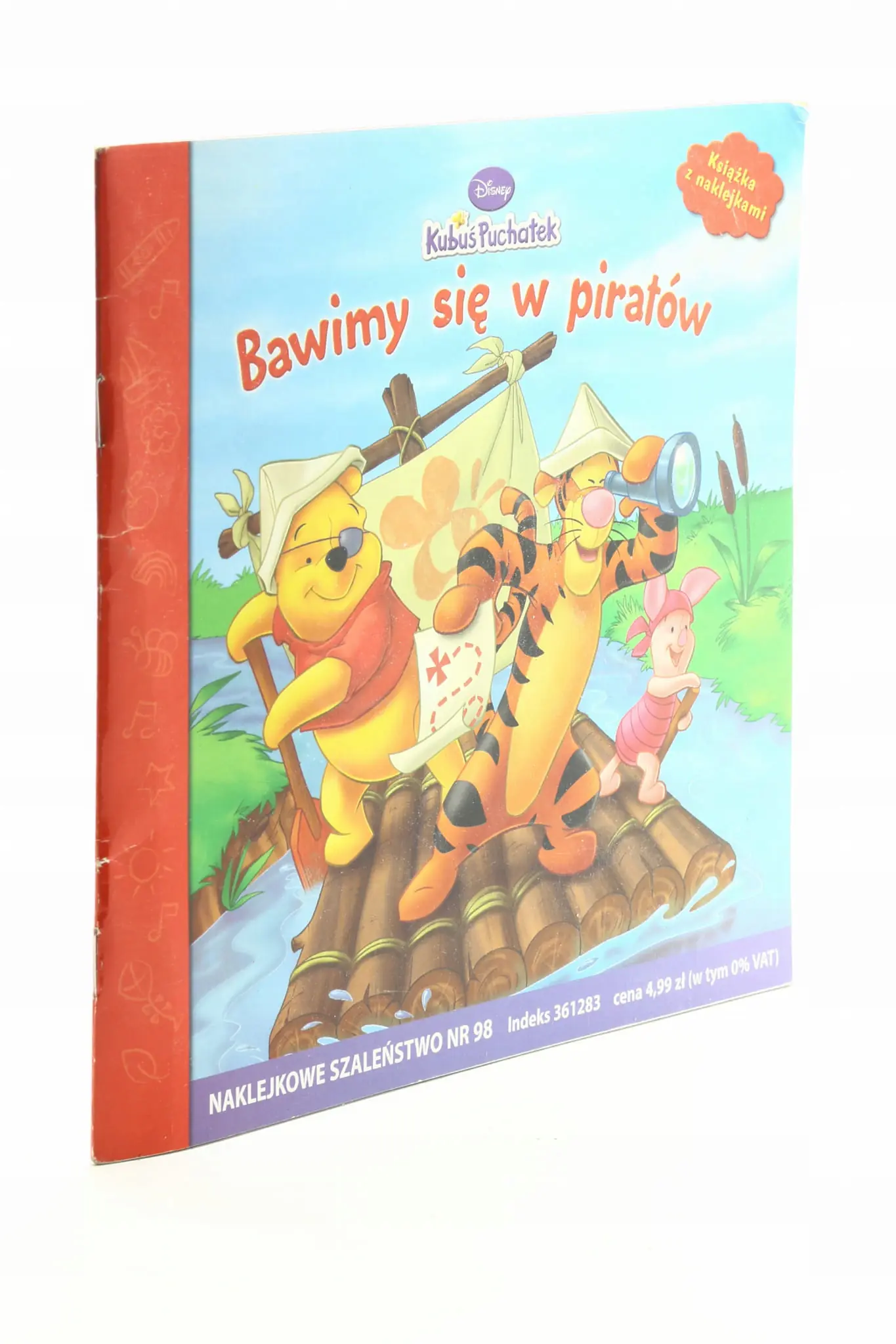 Książka - Bawimy się w piratów Kubuś Puchatek