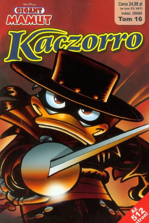 Książka - Mamut kaczorro. Gigant Mamut. Tom 16
