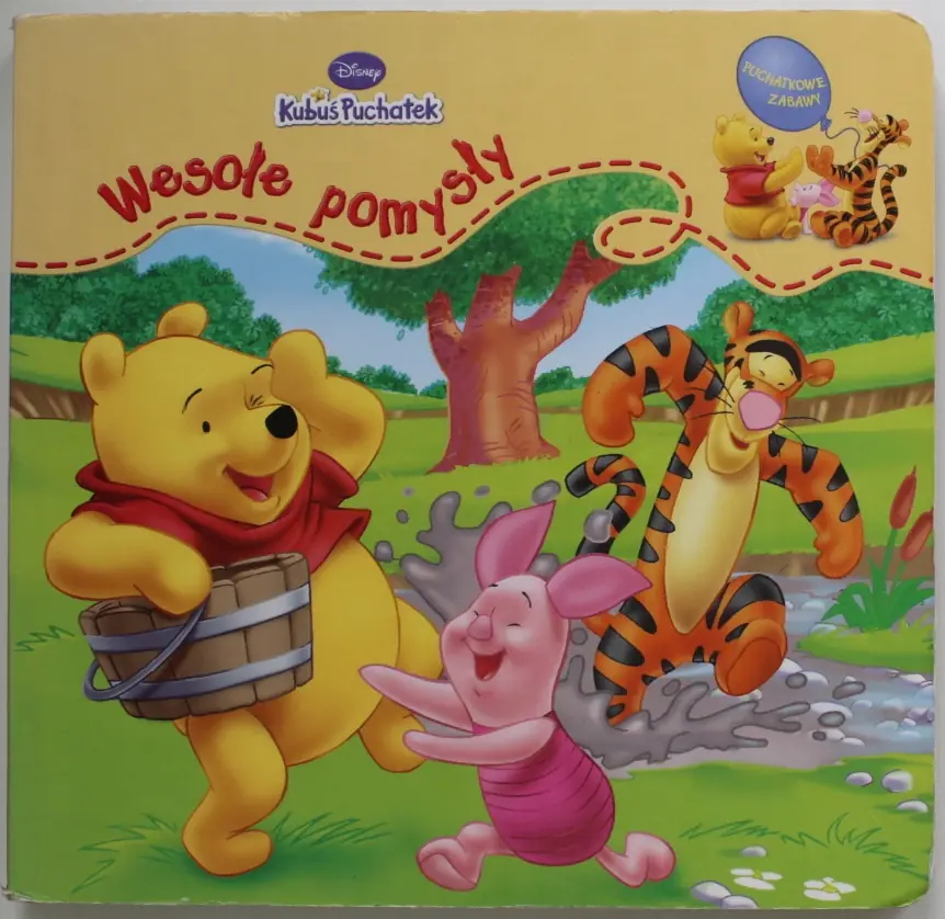 Książka - Kubuś Puchatek. Wesołe pomysły