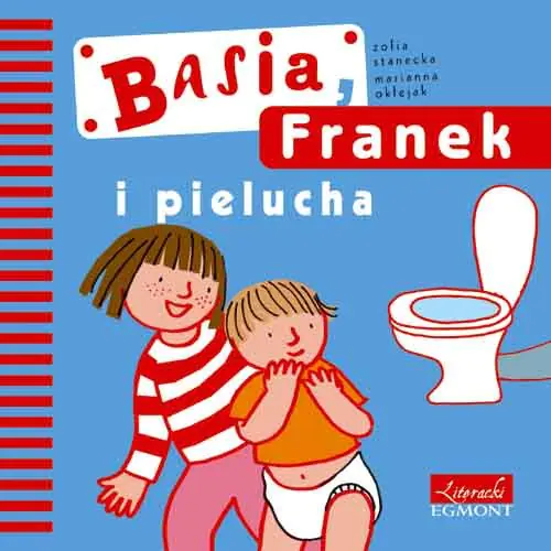 Książka - Basia, Franek i pielucha