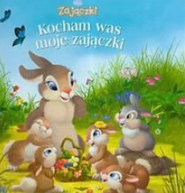 Książka - Kocham was moje zajączki