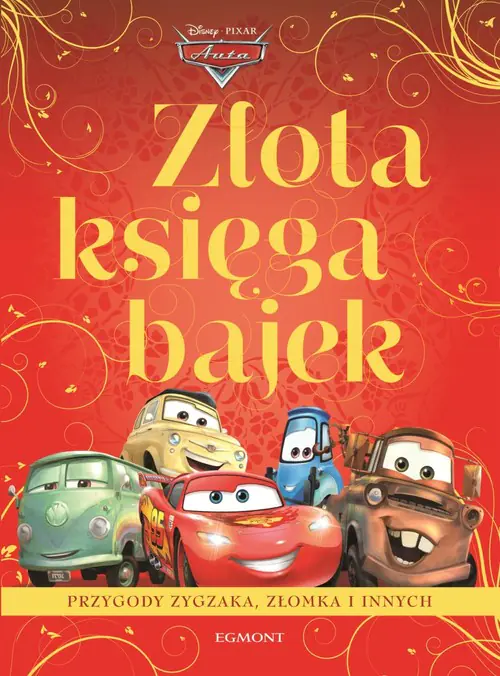 Książka - Złota księga bajek - Auta