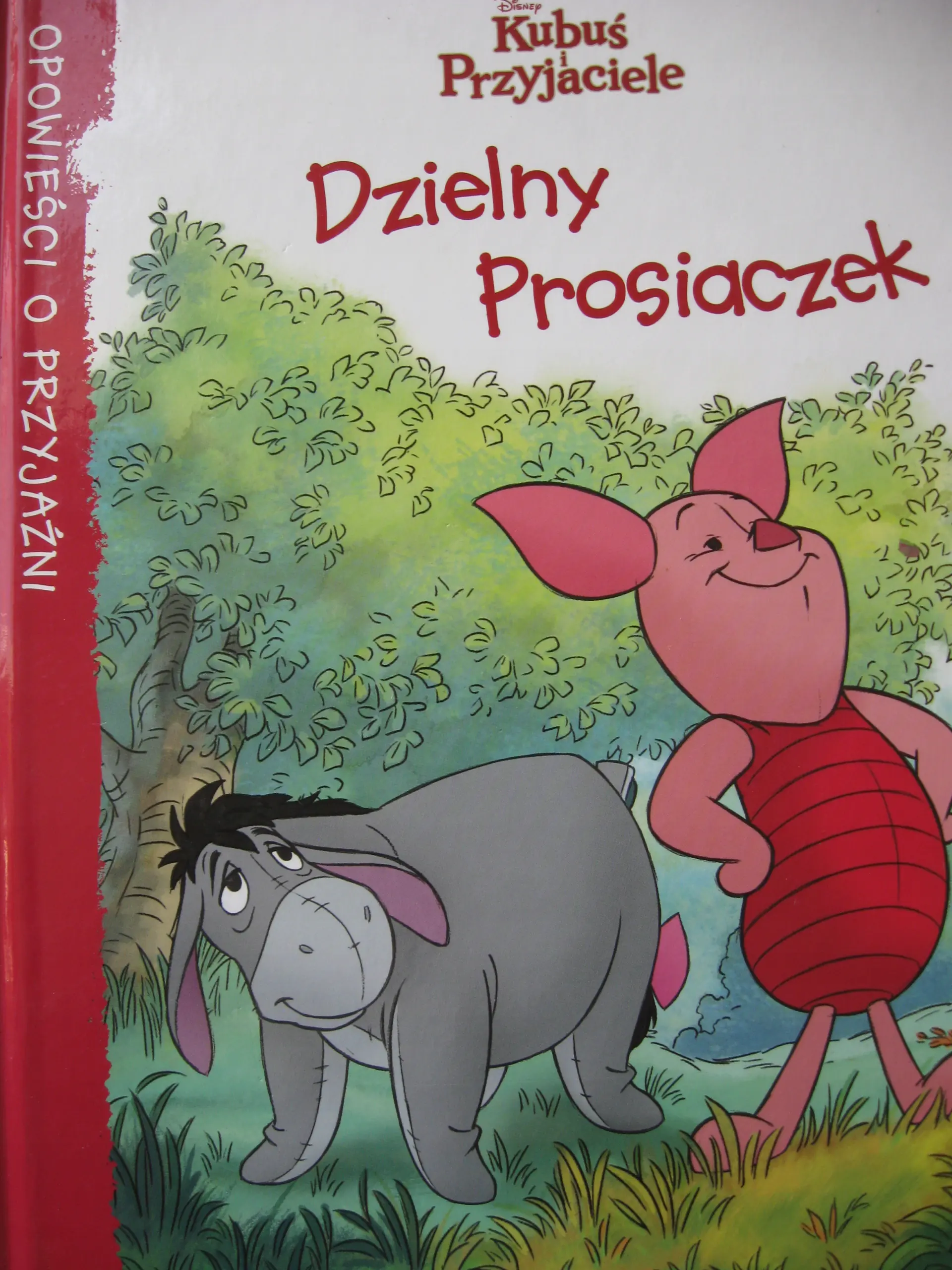Książka - Kubuś Puchatek - Dzielny Prosiaczek