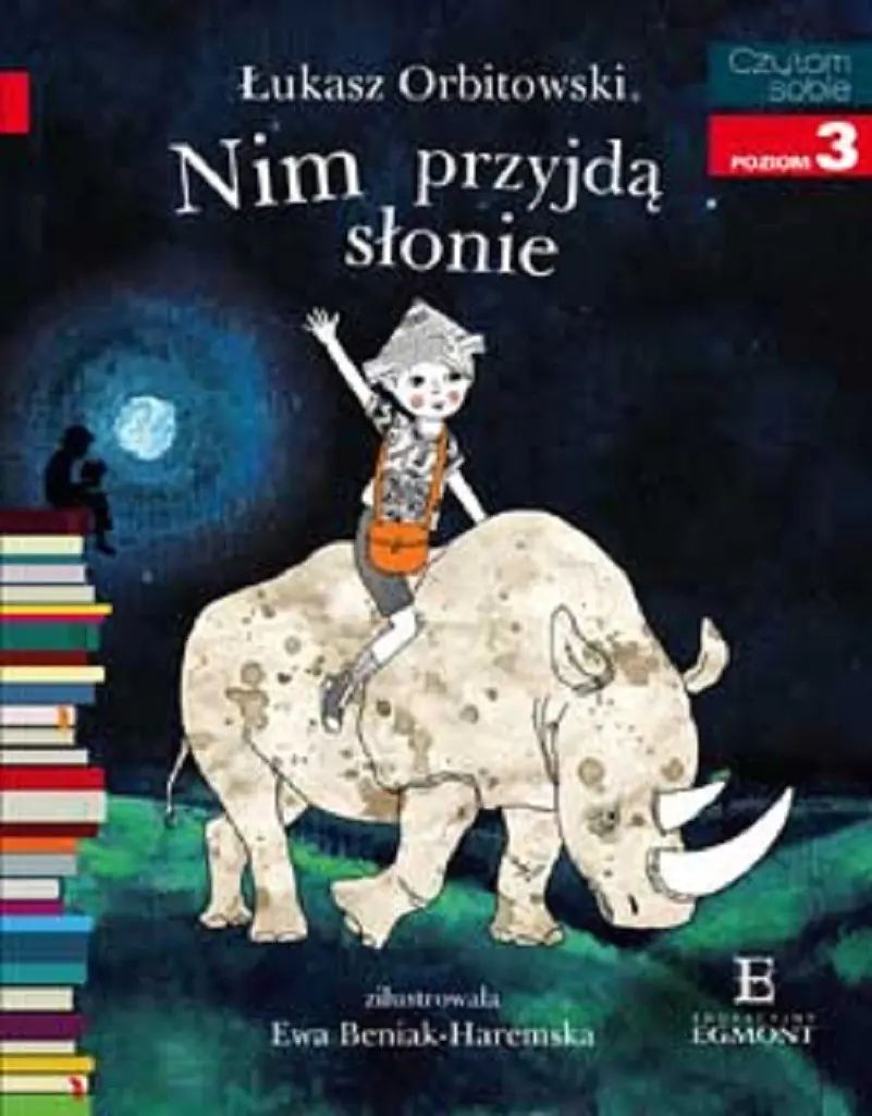 Książka - Nim przyjdą słonie. Czytam sobie. Poziom 3