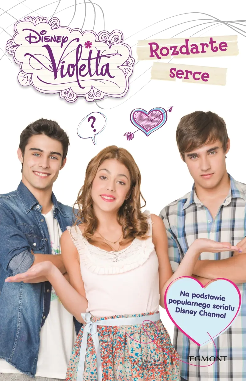 Książka - Rozdarte serce Violetta