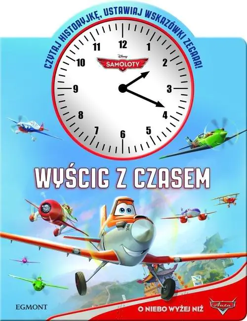 Książka - Samoloty Wyścig z czasem Zegar