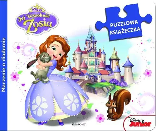 Książka - Jej Wysokość Zosia. Puzzlowa książeczka