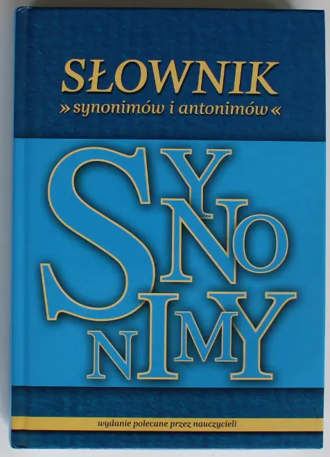 Książka - Słownik synonimów i antonimów
