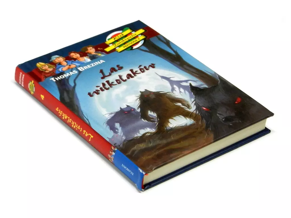 Książka - Las wilkołaków. Klub Detektywów. Przygoda 4