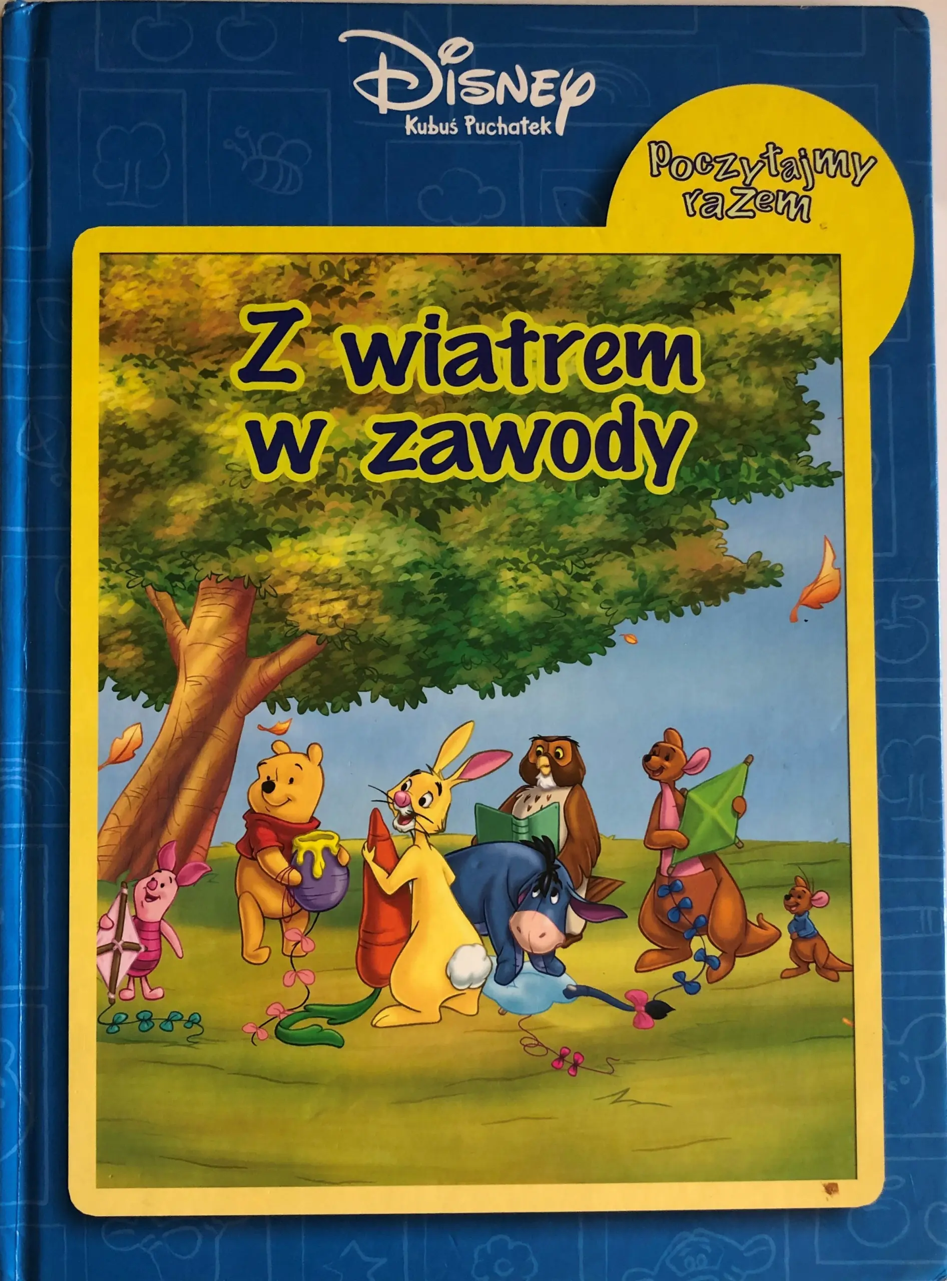Książka - Kubuś Puchatek Z wiatrem w zawody