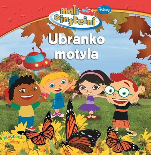 Książka - Mali Einsteini. Ubranko motyla