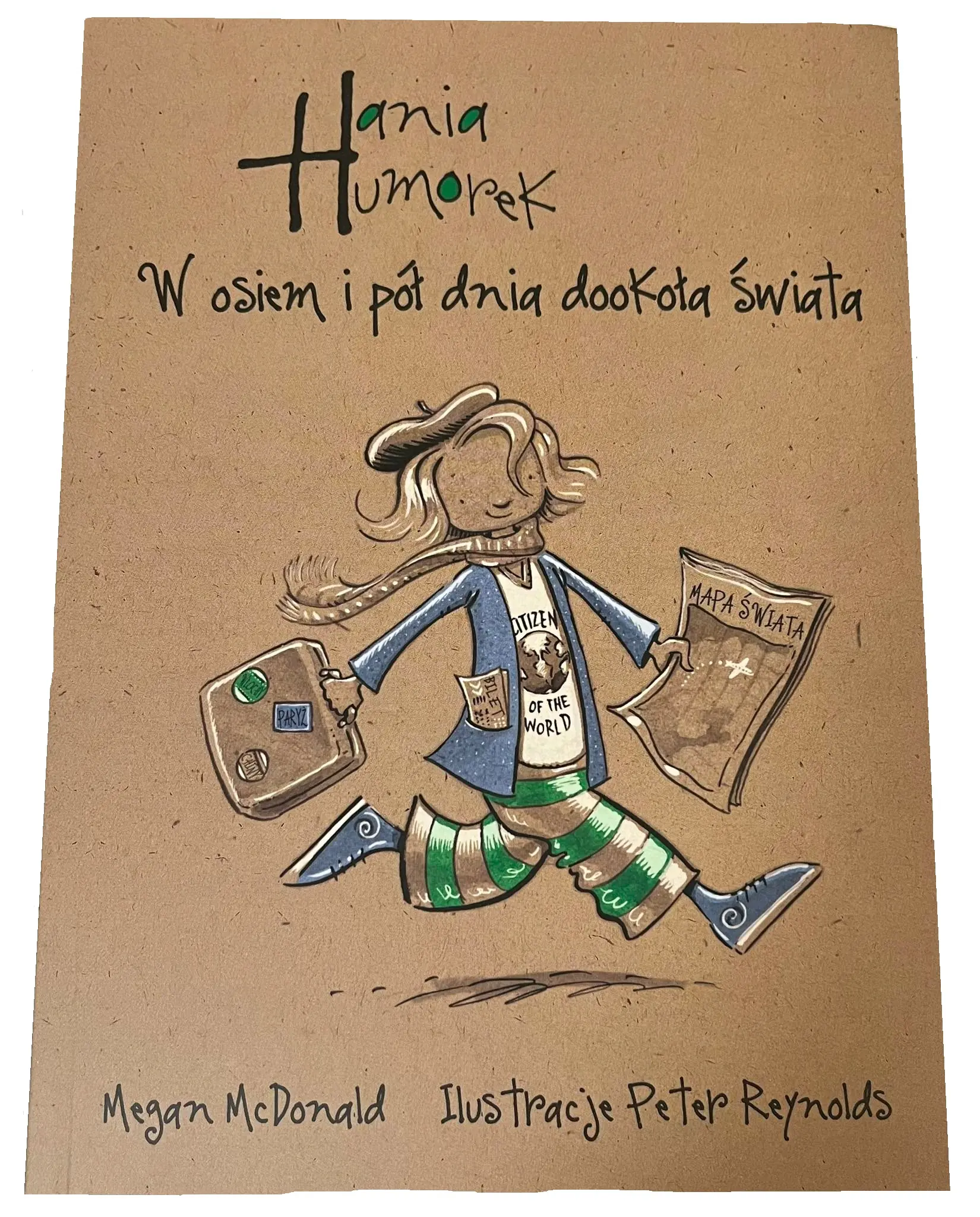 Książka - Hania Humorek. W osiem i pół dnia dookoła świata