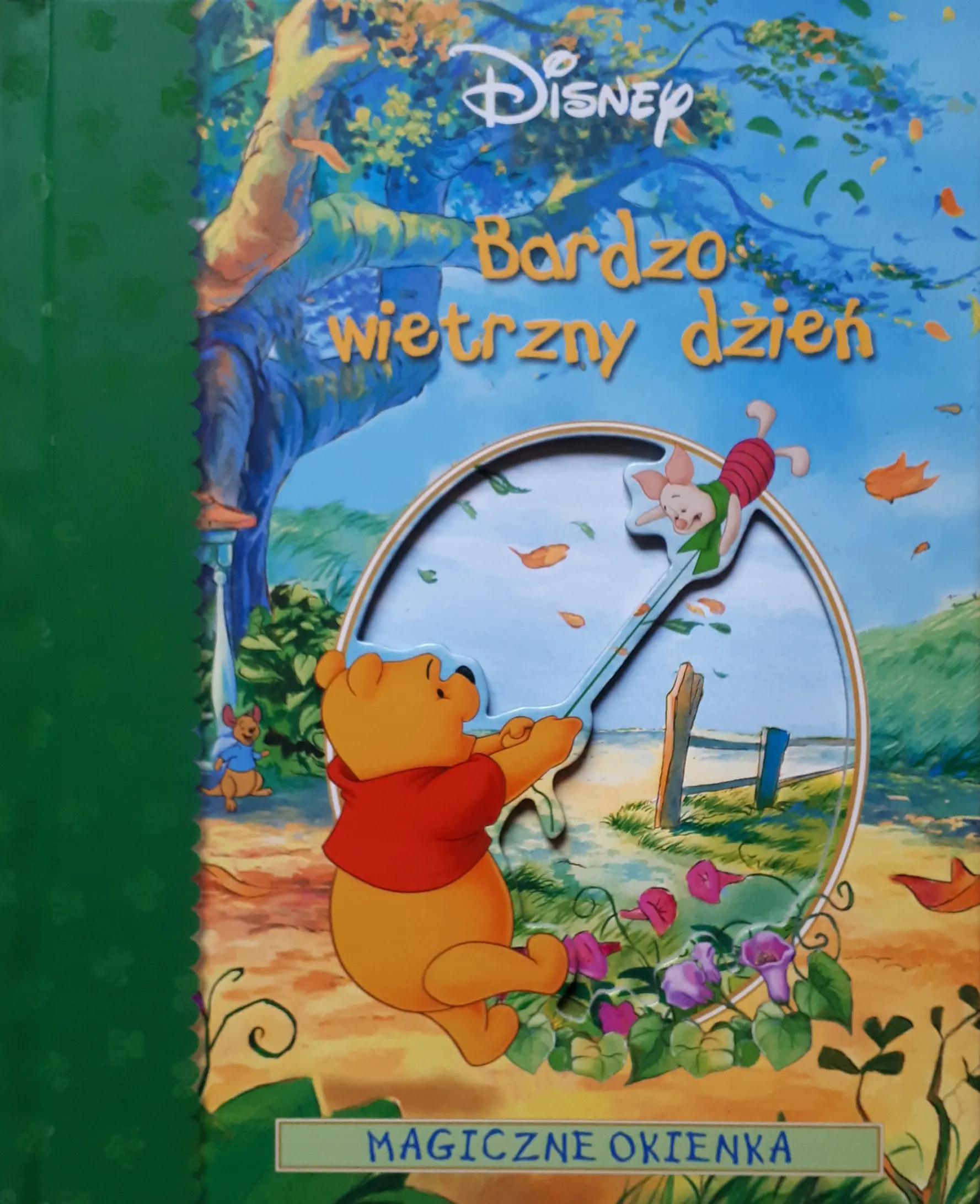 Książka - Bardzo wietrzny dzień. Magiczne okienka
