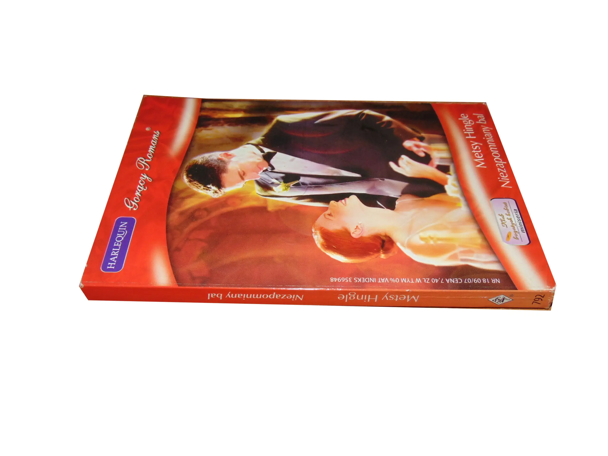 Książka - NIEZAPOMNIANY BAL