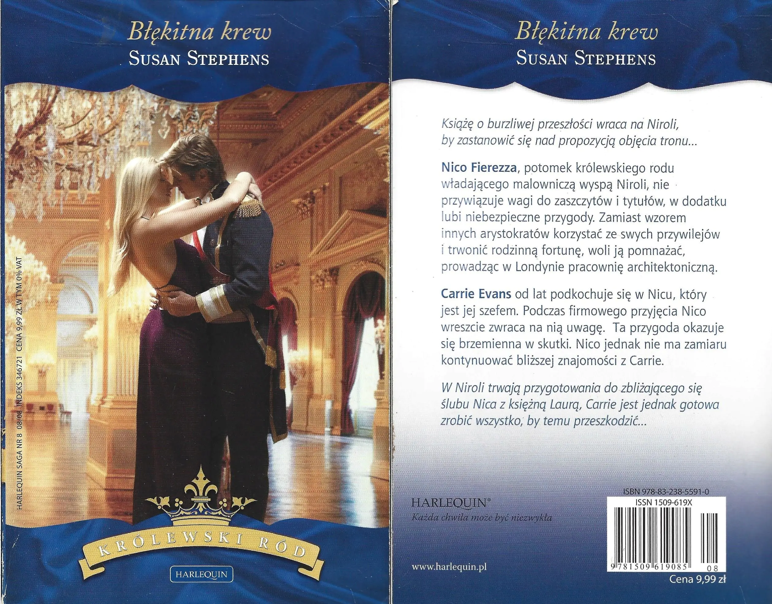 Książka - BŁĘKITNA KREW