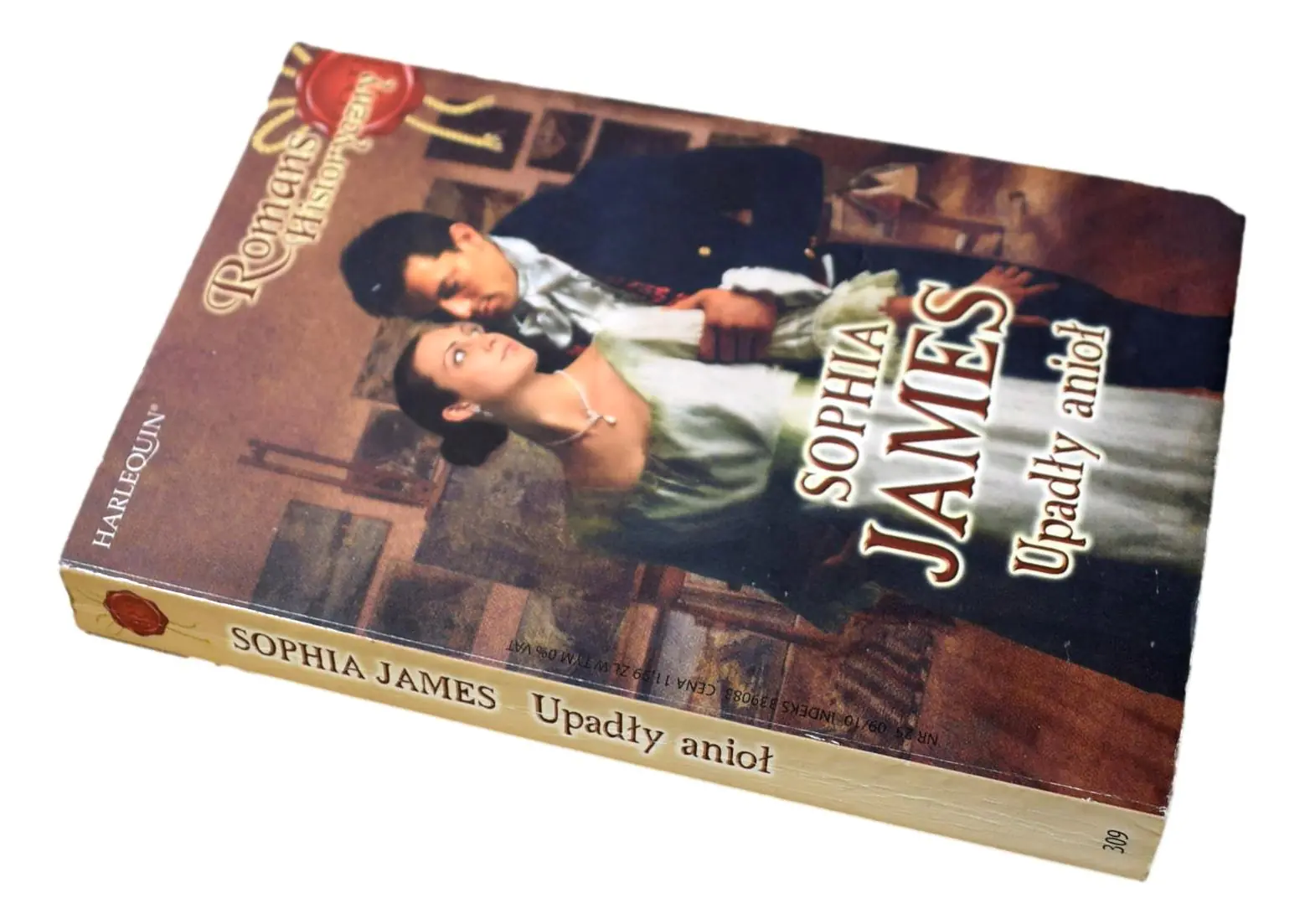 Książka - UPADŁY ANIOŁ