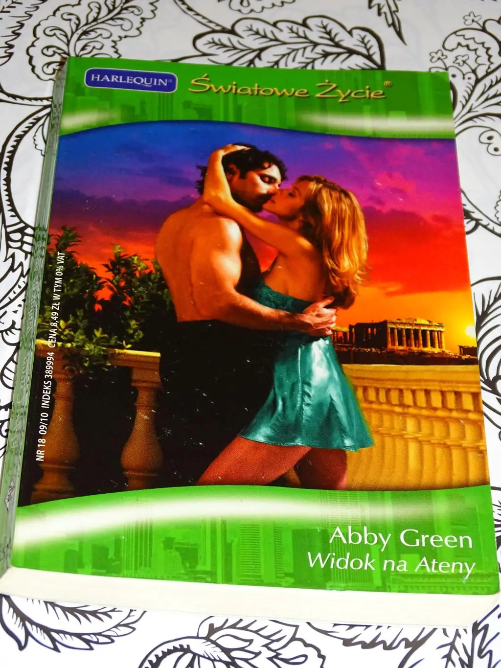 Książka - Widok na Ateny