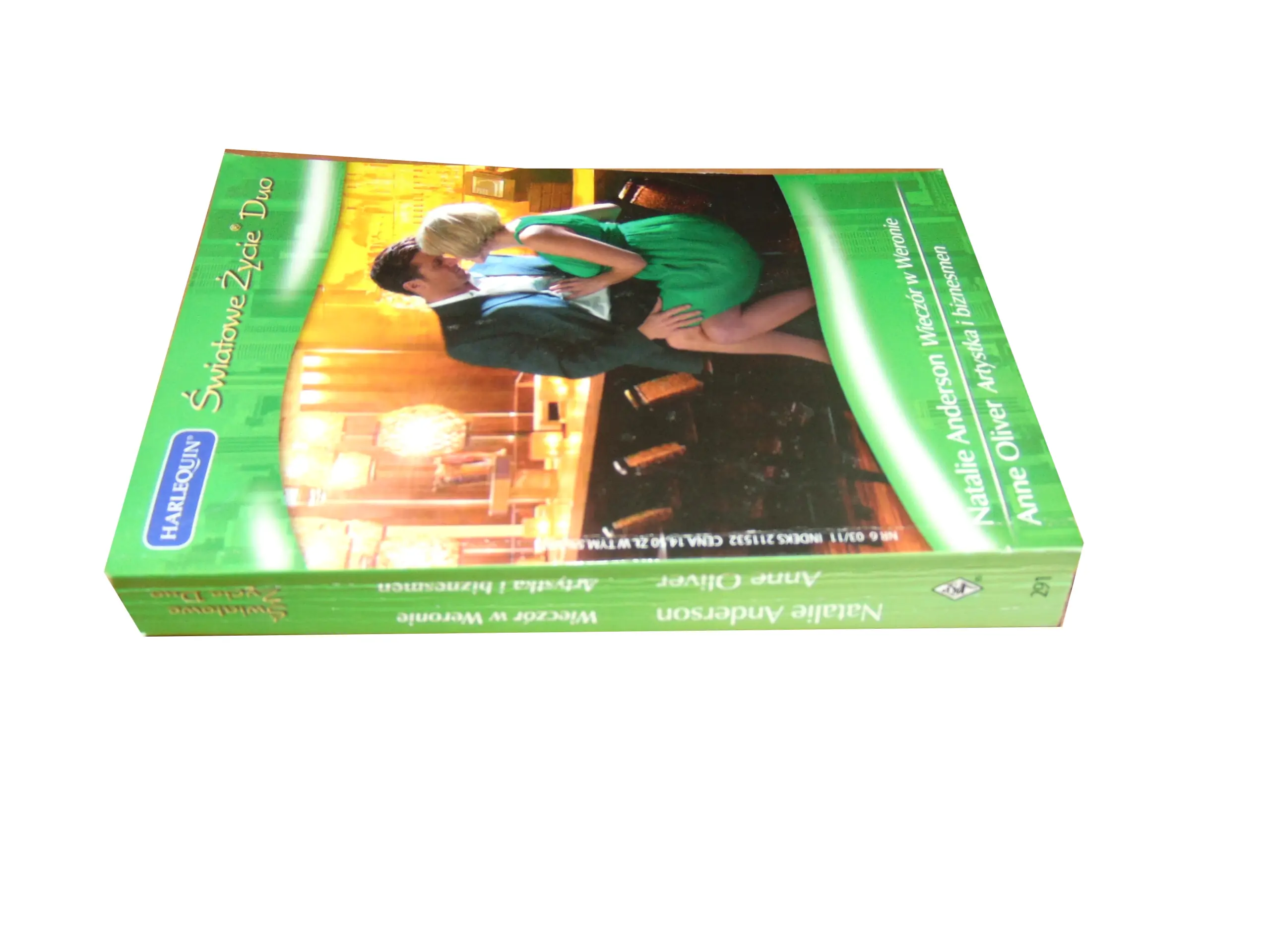 Książka - WIECZÓR W WERONIE, ARTYSTKA I BIZNESMEN