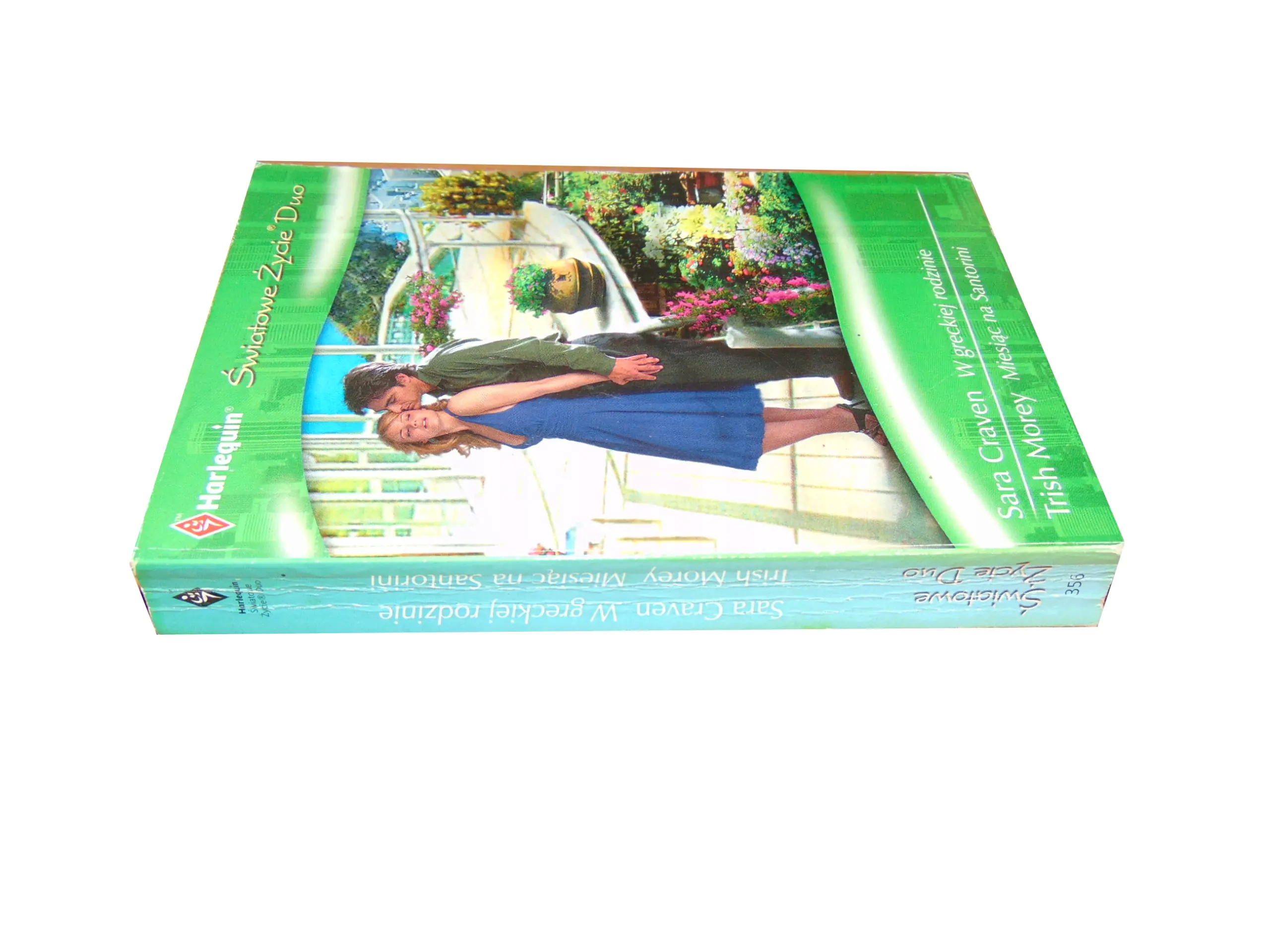 Książka - W GRECKIEJ RODZINIE, MIESIĄC NA SANTORINI